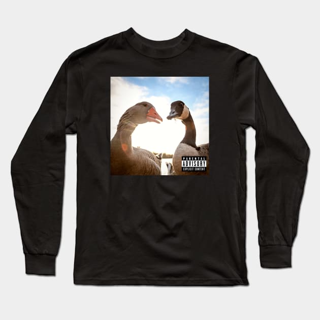 Goose Album Cover Long Sleeve T-Shirt by OnlyGeeses